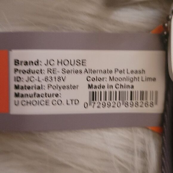 JC HOUSE Alkay Dog Leash Grey - Picture 3 of 5
